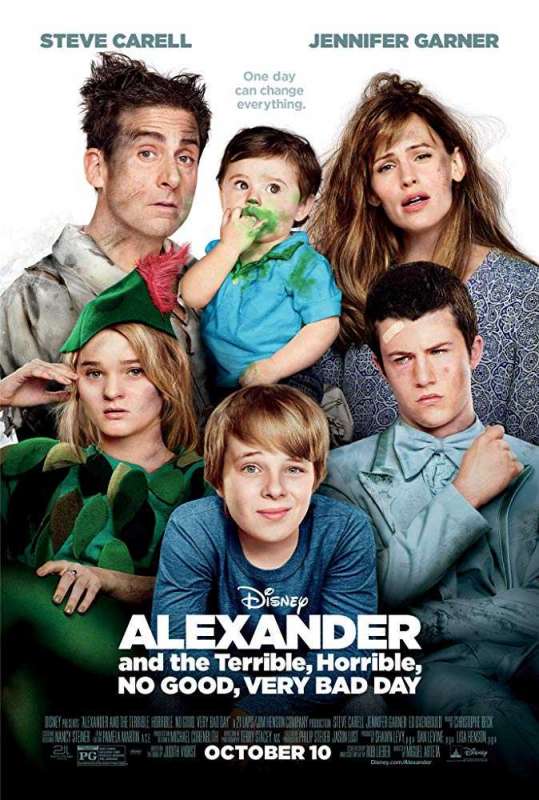 فيلم Alexander And The Terrible, Horrible, No Good, Very, Bad Day 2014 مترجم