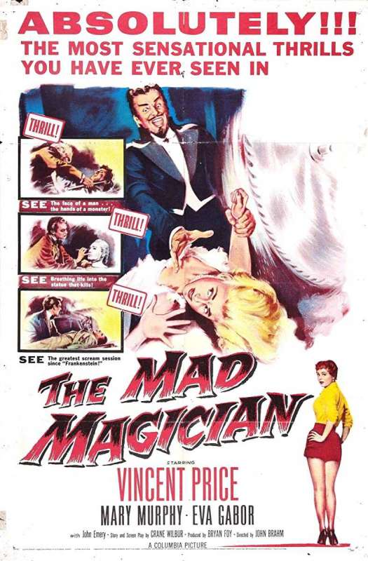 فيلم The Mad Magician 1954 مترجم اون لاين