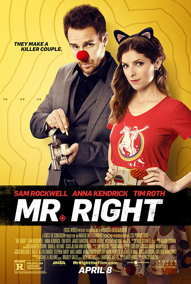 فيلم Mr. Right 2015 مترجم اون لاين