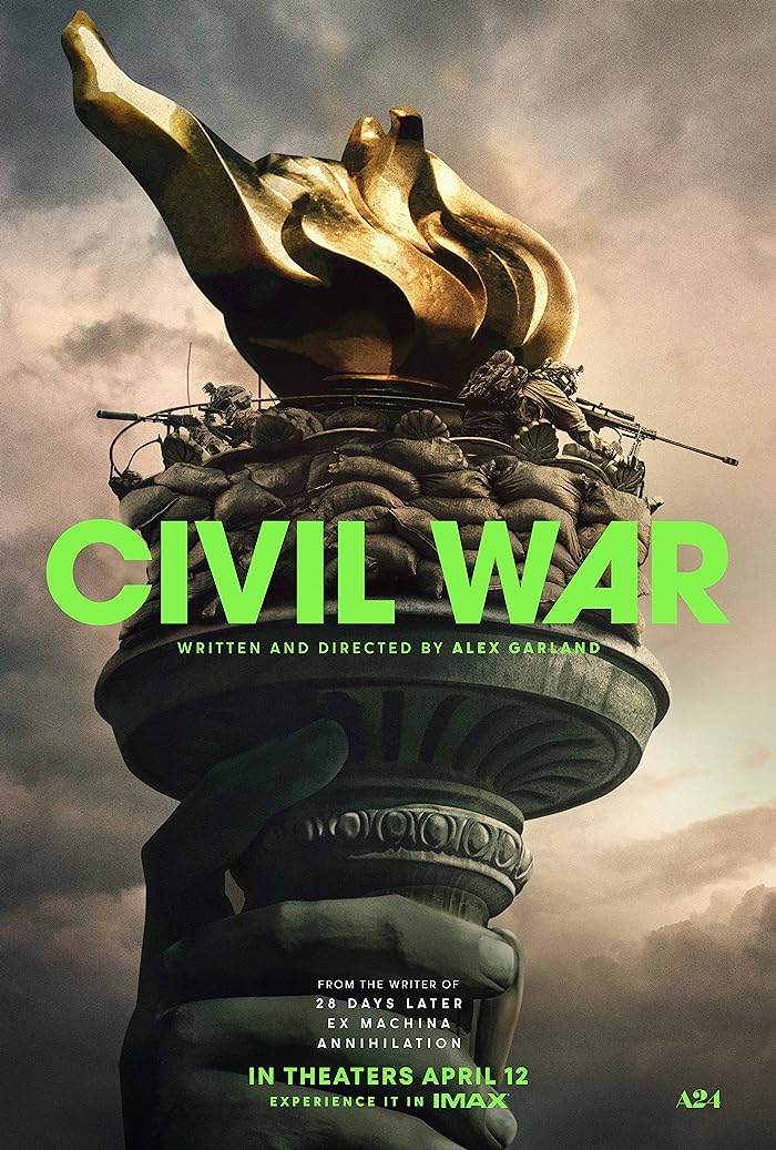 فيلم Civil War 2024 مترجم اون لاين